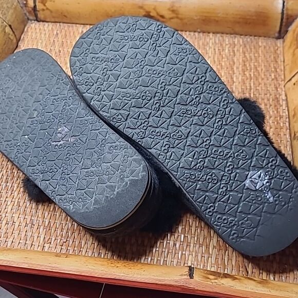 Coface wool faux fur house slipper - Picture 4 of 7